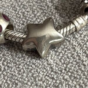 Pandora Silver Star Charm only